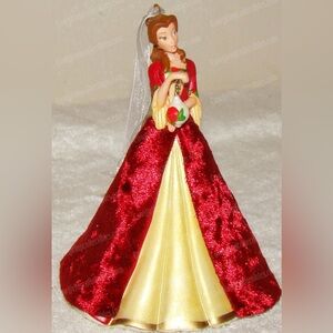 Disney by Hallmark, Christmas BELLA Ornament (QXD6276) Beauty & Beast, Porcelain